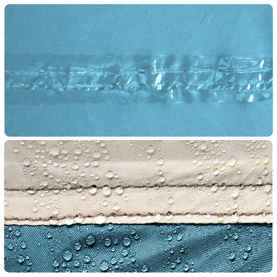 Koepeltent 5-persoons snelontgrendeling blauw