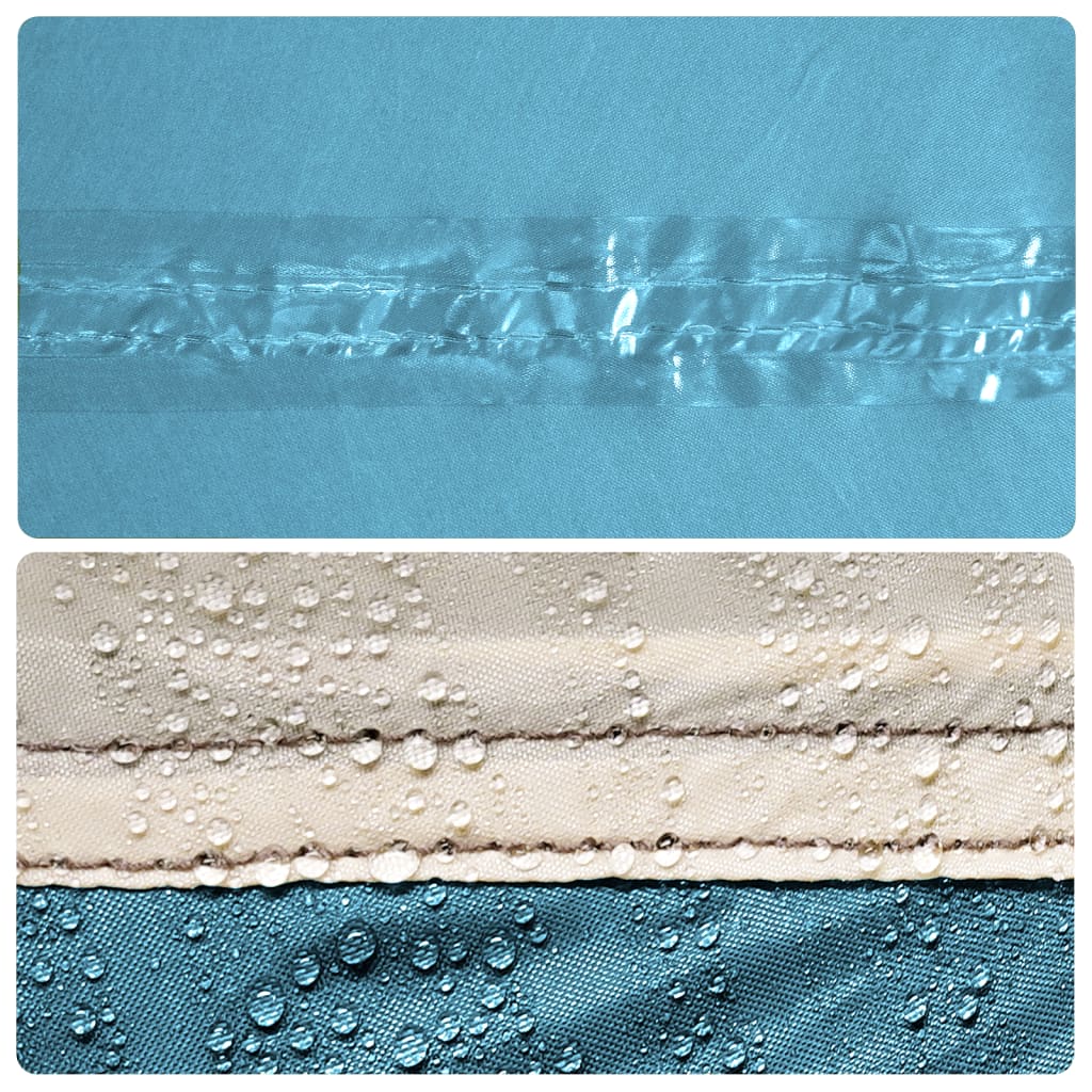 Koepeltent 2-persoons snelontgrendeling blauw