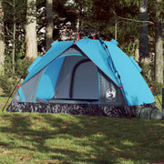 Koepeltent 2-persoons 210x150x130 cm blauw
