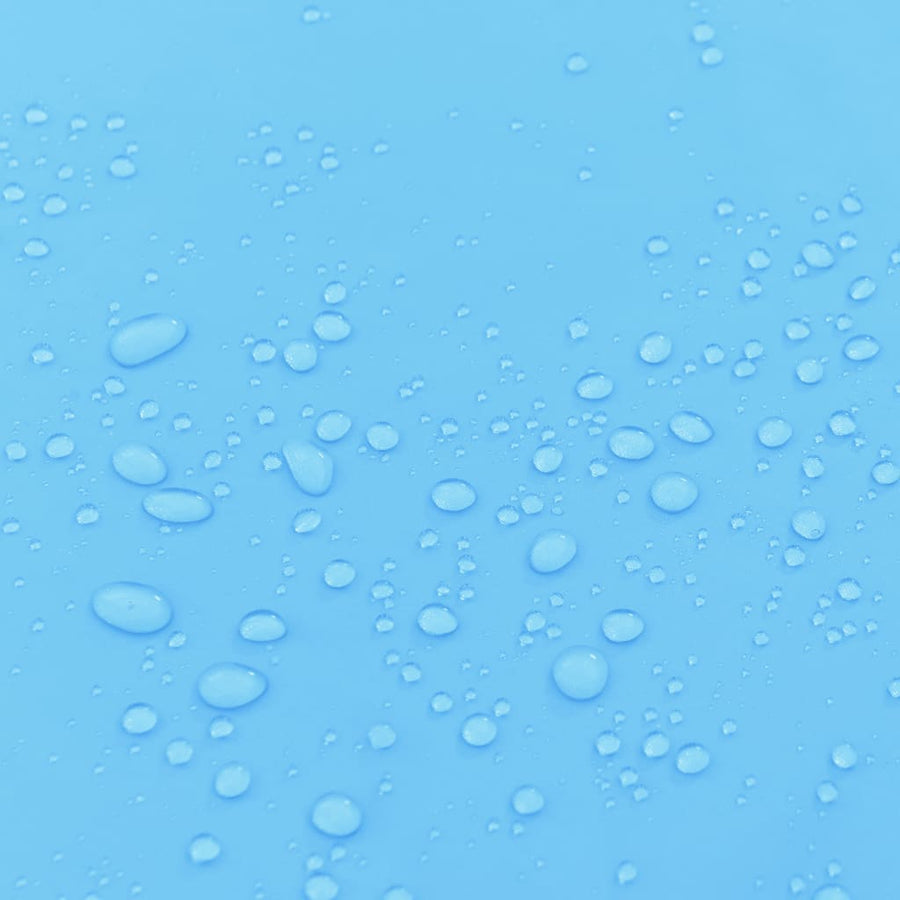 Regenponcho met capuchon 2-in-1 ontwerp 223x145 cm blauw