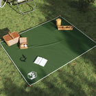 Picknickkleed 205x155 cm groen met haringen