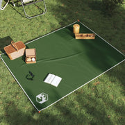 Picknickkleed 205x155 cm groen met haringen
