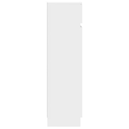 Schoenenkast 100,5x28x100 cm bewerkt hout wit
