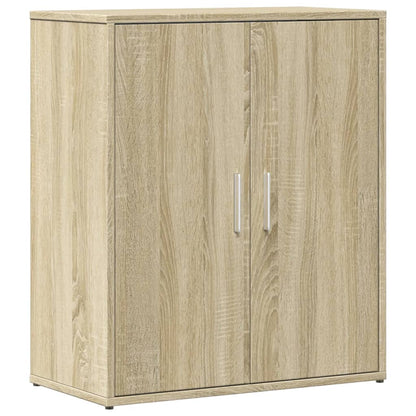 Dressoir 60x31x70 cm bewerkt hout sonoma eikenkleurig