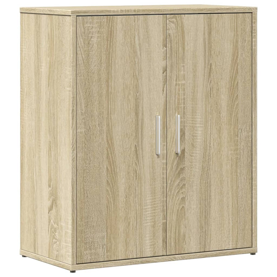 Dressoir 60x31x70 cm bewerkt hout sonoma eikenkleurig