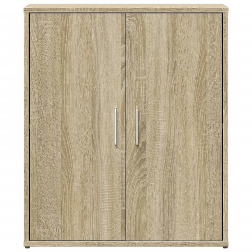 Dressoir 60x31x70 cm bewerkt hout sonoma eikenkleurig