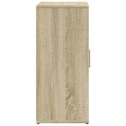 Dressoir 60x31x70 cm bewerkt hout sonoma eikenkleurig