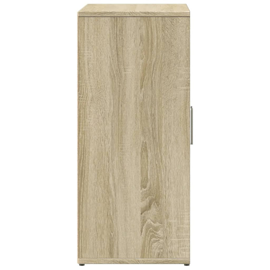 Dressoir 60x31x70 cm bewerkt hout sonoma eikenkleurig