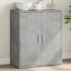 Sideboard 60x31x70 cm engineered wood concrete grey
