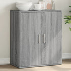Sideboard 60x31x70 cm engineered wood grey Sonoma