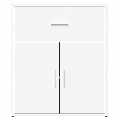 Dressoir 60x31x70 cm bewerkt hout wit