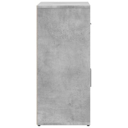 Dressoir 60x31x70 cm bewerkt hout betongrijs