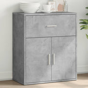 Sideboard 60x31x70 cm engineered wood concrete grey