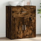 Dressoir 60x31x70 cm bewerkt hout gerookt eiken