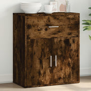 Sideboard 60x31x70 cm engineered wood smoked oak look