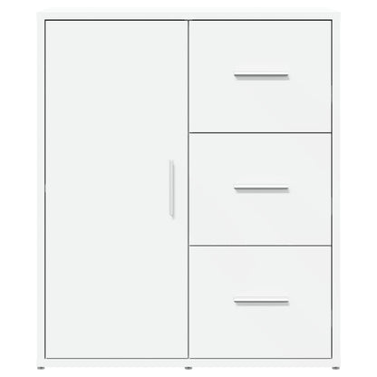 Dressoir 60x31x70 cm bewerkt hout wit