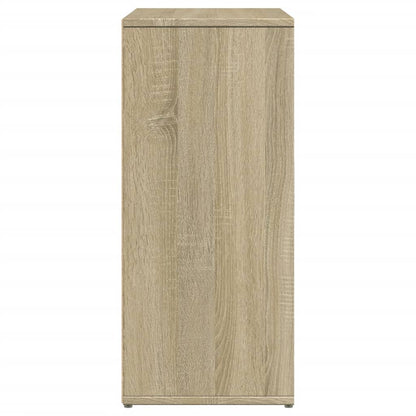 Dressoir 60x31x70 cm bewerkt hout sonoma eikenkleurig