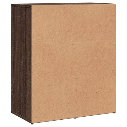 Dressoir 60X31X70 Cm Bewerkt Hout Ig bruin eikenkleur