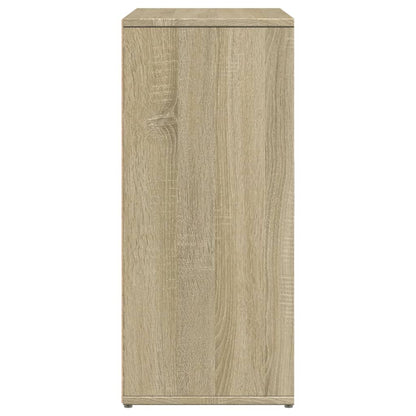 Dressoir 60X31X70 Cm Bewerkt Hout Kleurig Sonoma eiken