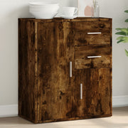 Dressoir 60x31x70 cm bewerkt hout gerookt eiken