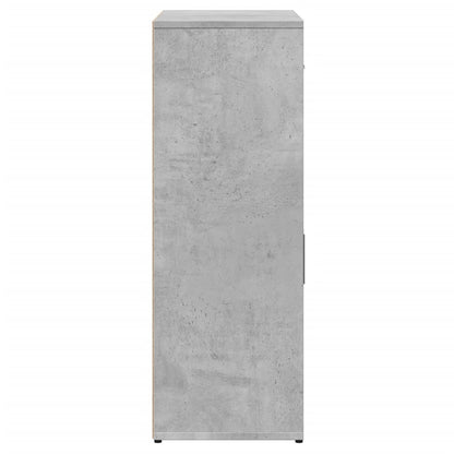 Dressoir 60x30x84 cm bewerkt hout betongrijs