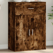 Dressoir 60x30x84 cm bewerkt hout gerookt eiken