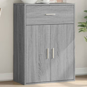 Dressoir 60x30x84 cm bewerkt hout grijs