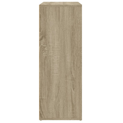 Dressoir 60X31X84 Cm Bewerkt Hout Kleurig Sonoma eiken