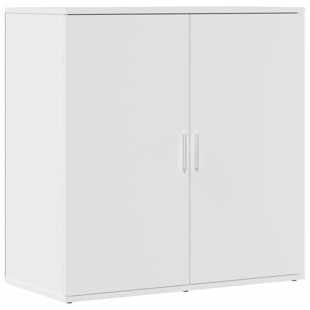 Dressoir 79x38x80 cm bewerkt hout wit