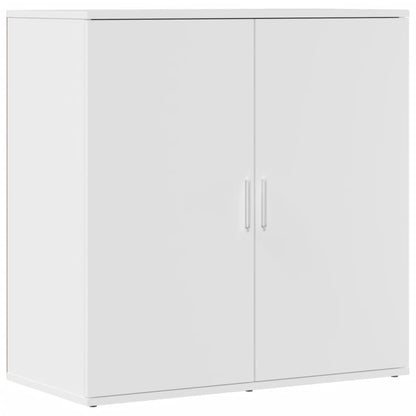 Dressoir 79x38x80 cm bewerkt hout wit