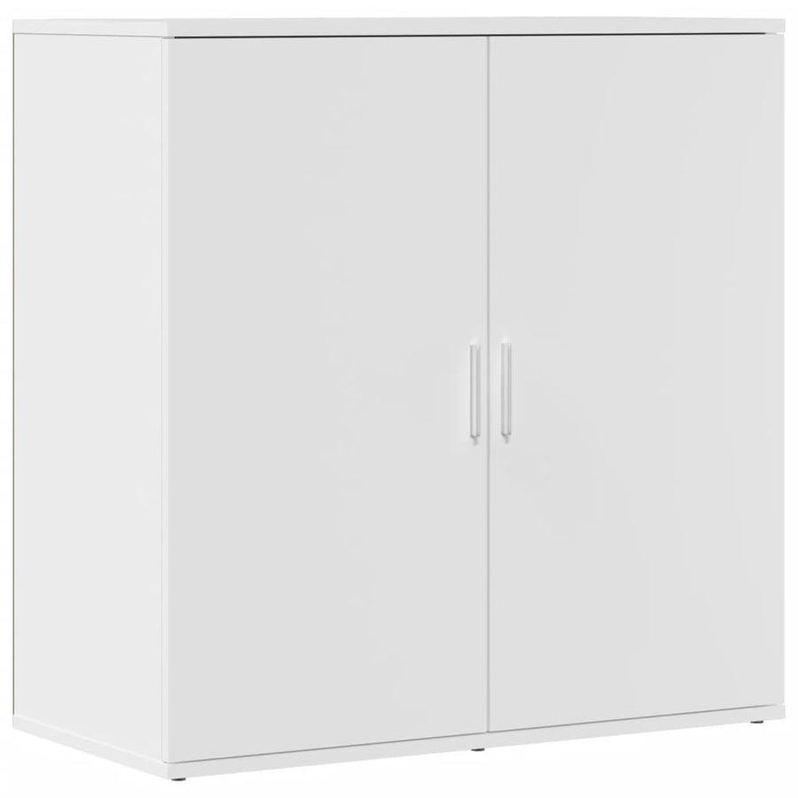 Dressoir 79x38x80 cm bewerkt hout wit