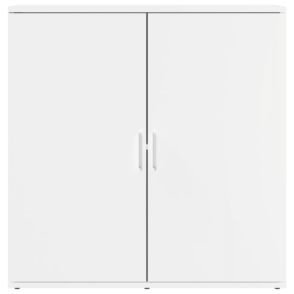 Dressoir 79x38x80 cm bewerkt hout wit