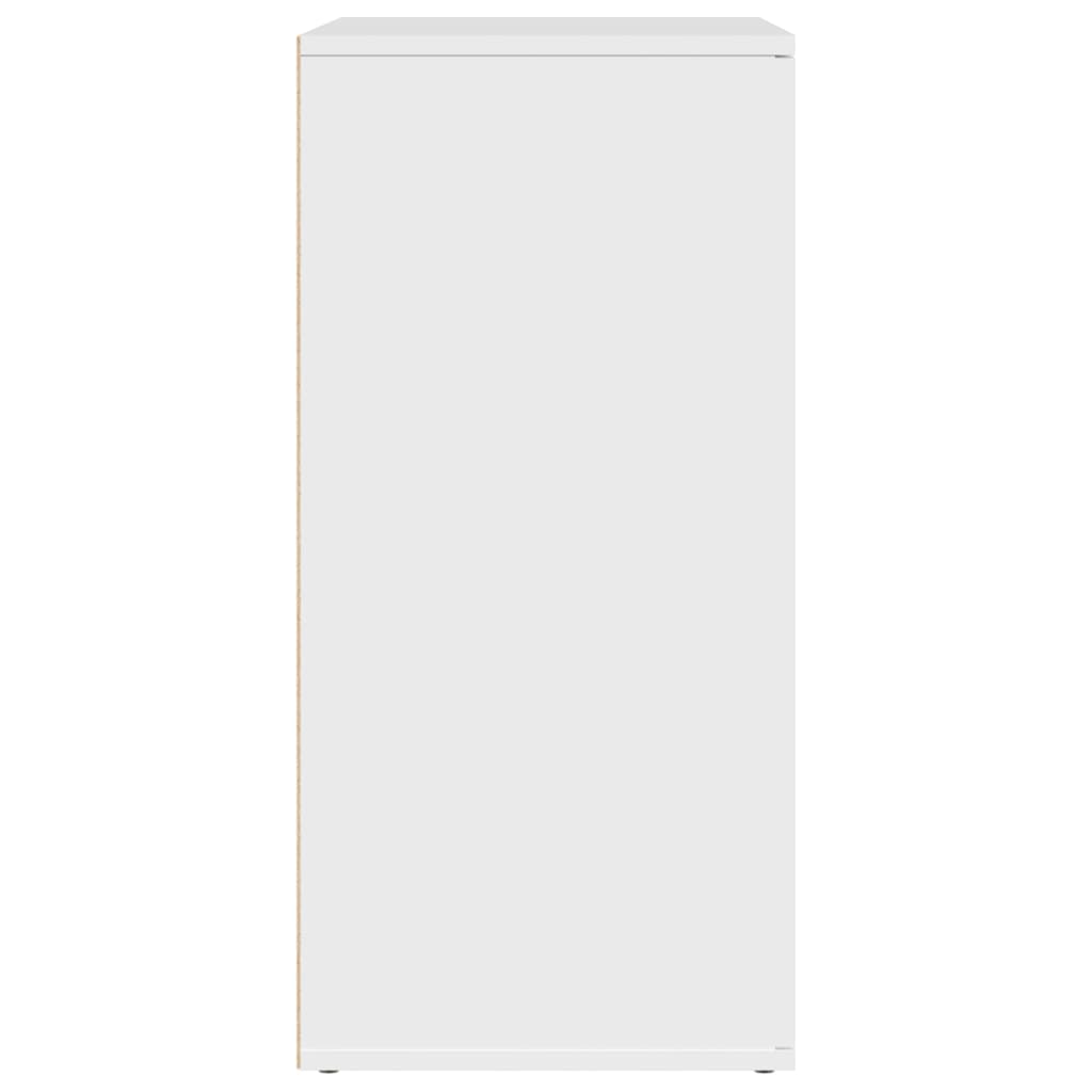 Dressoir 79x38x80 cm bewerkt hout wit