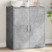 Dressoir 79x38x80 cm bewerkt hout betongrijs