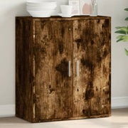 Dressoir 79x38x80 cm bewerkt hout gerookt eiken