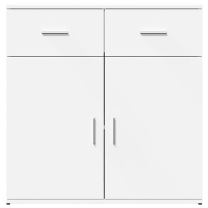 Dressoir 79x38x80 cm bewerkt hout wit