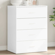 Dressoir 60x39x80 cm bewerkt hout wit