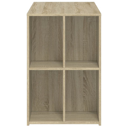 Bureau 102x50x75 cm bewerkt hout sonoma eikenkleurig