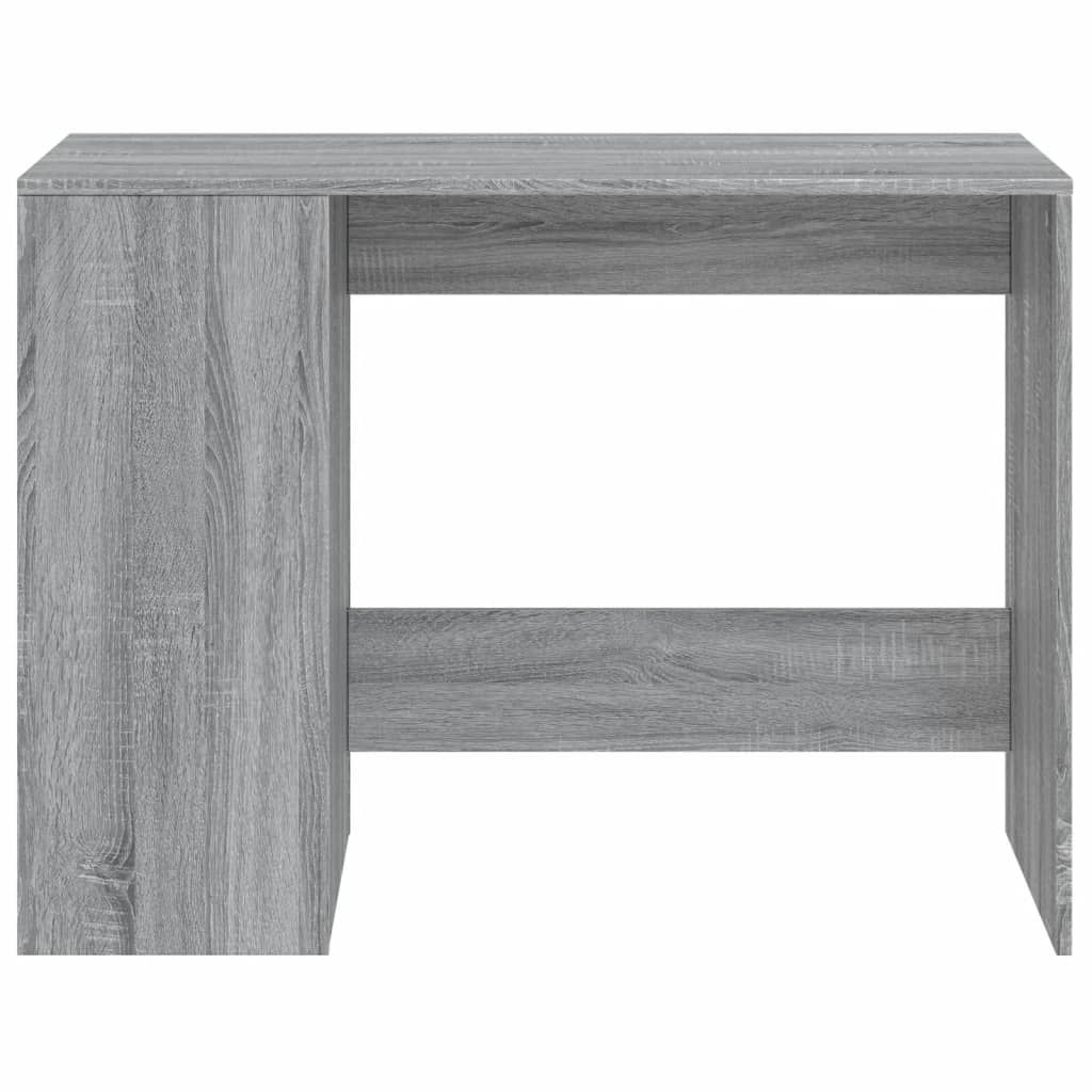 Bureau 102x50x75 cm bewerkt hout grijs sonoma eikenkleurig