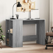 Desk 102x50x75 cm engineered wood grey sonoma oak colour