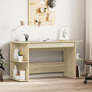 Bureau 140x50x75 cm bewerkt hout sonoma eiken