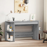 Bureau 140x50x75 cm grijs sonoma eiken bewerkt hout