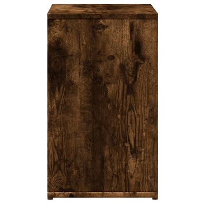Bijzettafels 2 st 50x30x50 cm bewerkt hout gerookt eikenkleurig