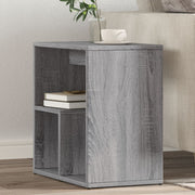 Bijzettafels set 2 st 50x30x50 cm grijs