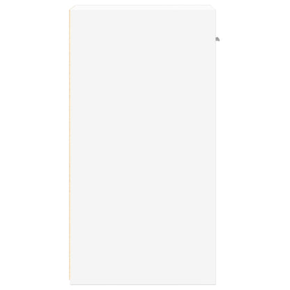 Nachtkastjes 2 st 35x34x65 cm bewerkt hout wit