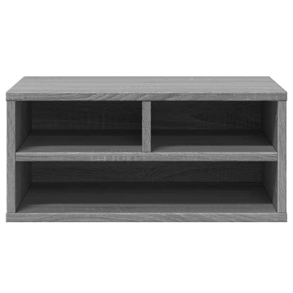 Printerkastje 49x40x22,5 cm bewerkt hout grijs sonoma eiken