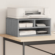 Printerkastje 49x40x22,5 cm grijs sonoma eiken