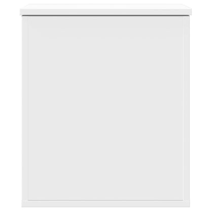 Opbergbox Bewerkt Hout 40 x 42 x 46 cm Wit