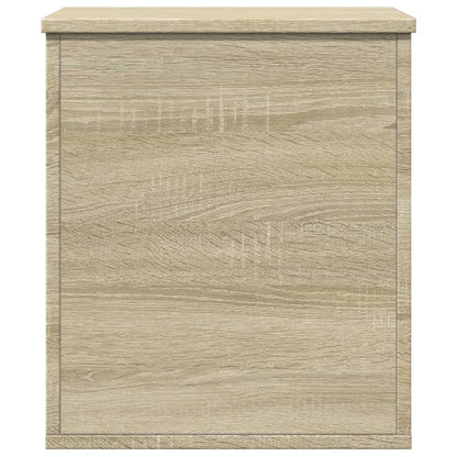Opbergbox 40x42x46 cm bewerkt hout sonoma eikenkleurig