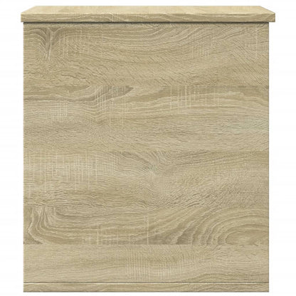 Opbergbox 40x42x46 cm bewerkt hout sonoma eikenkleurig
